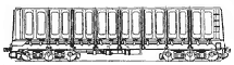 6-осный цельнометаллический полувагон