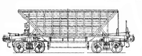 полувагон-хоппер для горячих окатышей