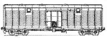 4-осный крытый цельнометаллический вагон